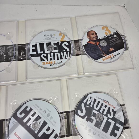 Comedy Central Dave Chappells Show Season One & 2 Uncensored Comedy Television - Picture 6 of 6